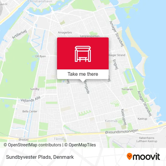 Sundbyvester Plads map