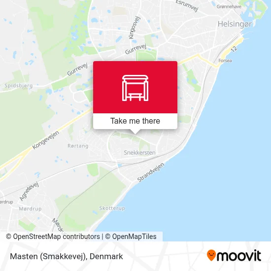 Masten (Smakkevej) map