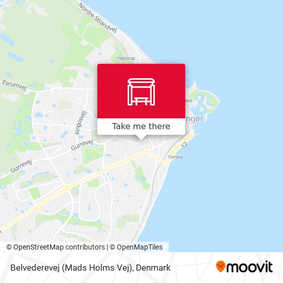 Belvederevej (Mads Holms Vej) map