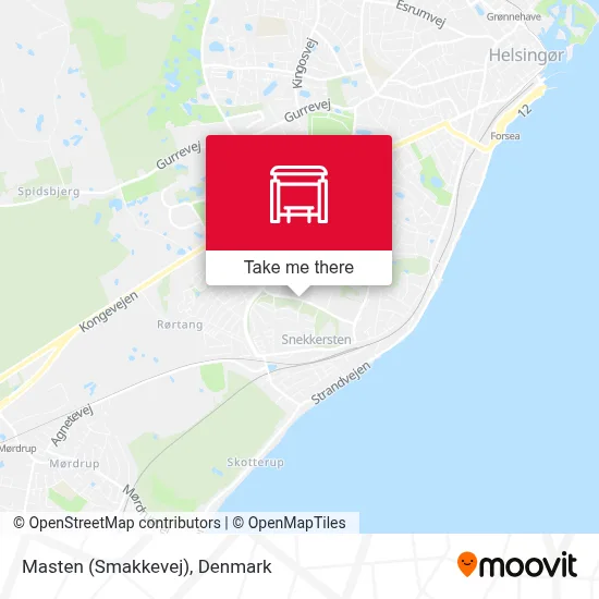 Masten (Smakkevej) map