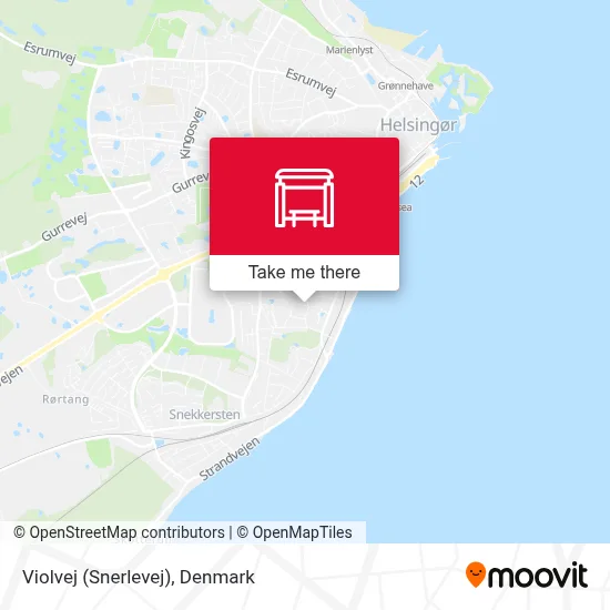 Violvej (Snerlevej) map