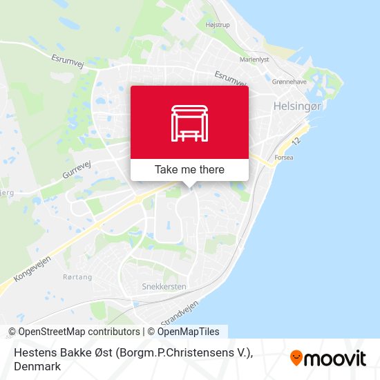 Hestens Bakke Øst (Borgm.P.Christensens V.) map