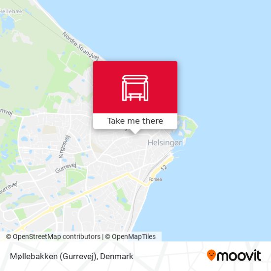 Møllebakken (Gurrevej) map