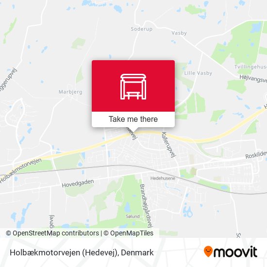 Holbækmotorvejen (Hedevej) map