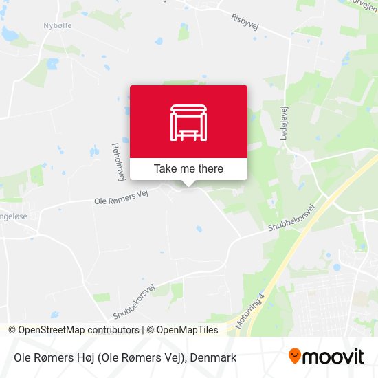 Ole Rømers Høj (Ole Rømers Vej) map