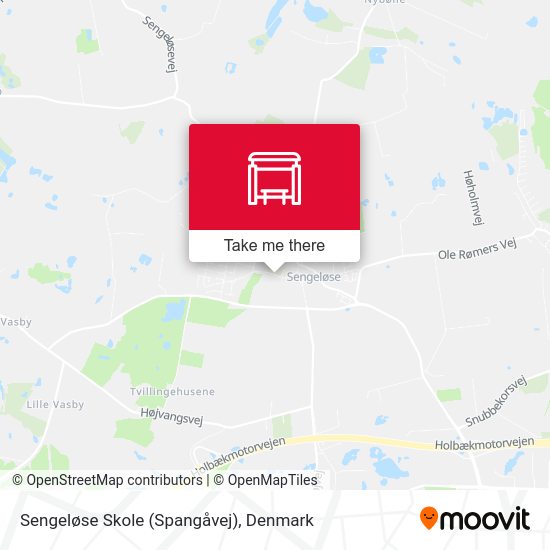 Sengeløse Skole (Spangåvej) map