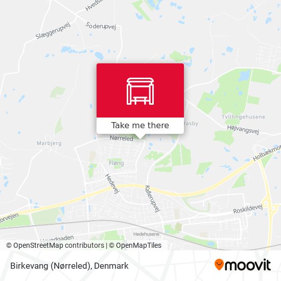 Birkevang (Nørreled) map
