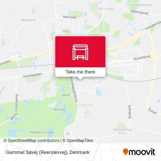 Gammel Søvej (Reerslevvej) map