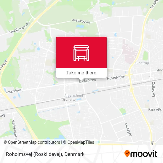 Roholmsvej (Roskildevej) map