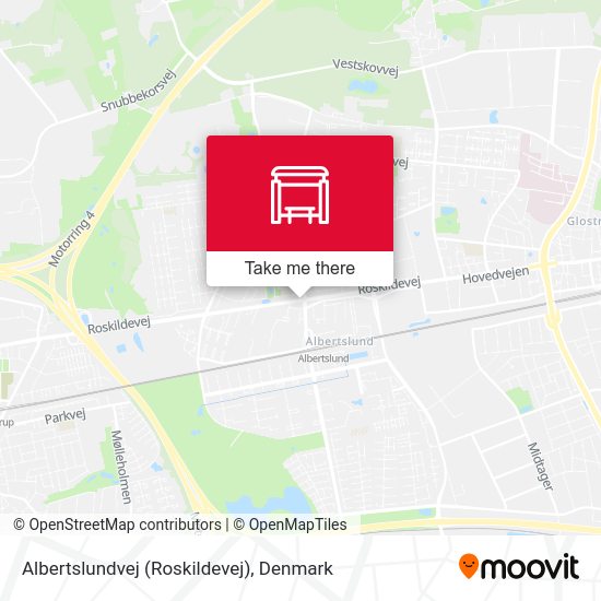 Albertslundvej (Roskildevej) map