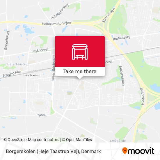 Borgerskolen (Høje Taastrup Vej) map