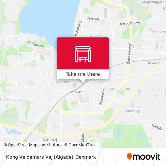 Kong Valdemars Vej (Algade) map