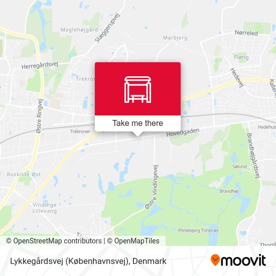 Lykkegårdsvej (Københavnsvej) map