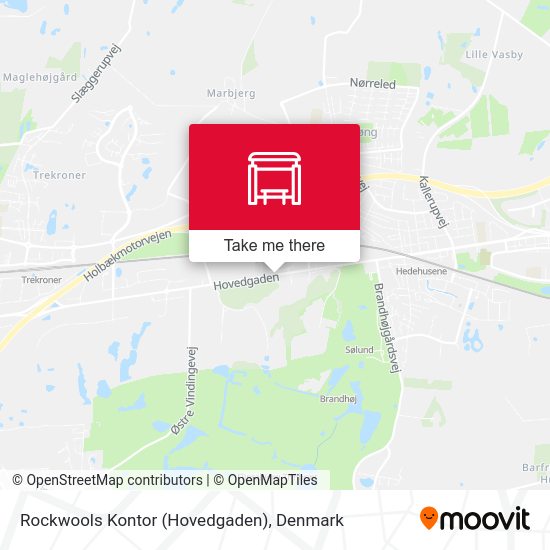 Rockwools Kontor (Hovedgaden) map