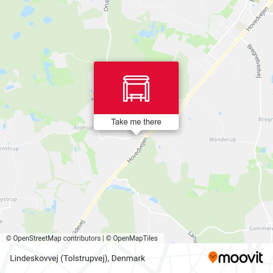 Lindeskovvej (Tolstrupvej) map