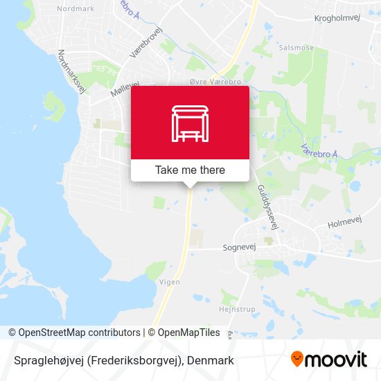 Spraglehøjvej (Frederiksborgvej) map