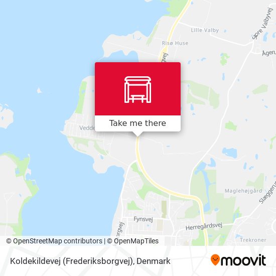 Koldekildevej (Frederiksborgvej) map