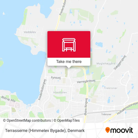 Terrasserne (Himmelev Bygade) map