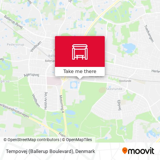 Tempovej (Ballerup Boulevard) map