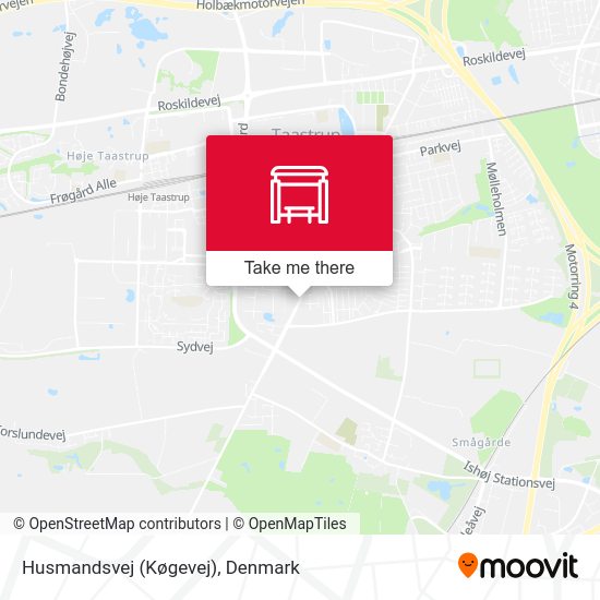 Husmandsvej (Køgevej) map