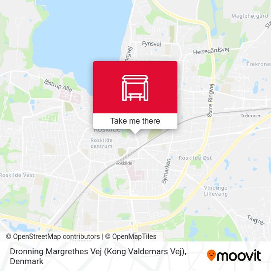 Dronning Margrethes Vej (Kong Valdemars Vej) map