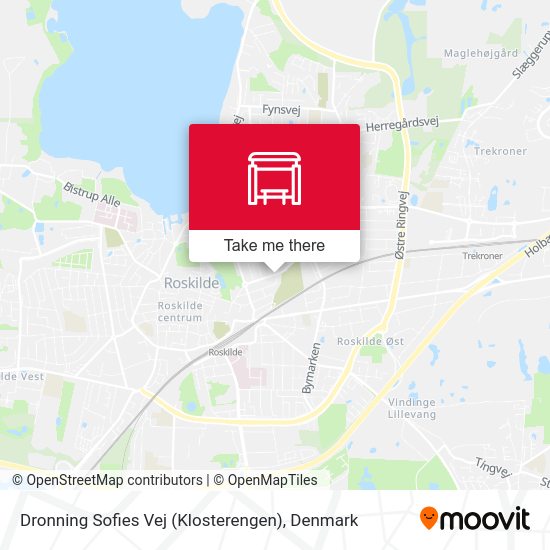 Dronning Sofies Vej (Klosterengen) map