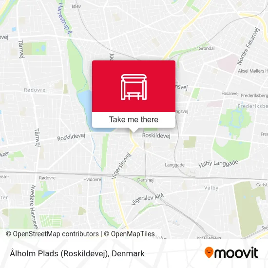 Ålholm Plads (Roskildevej) map