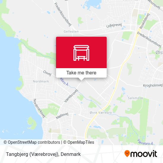 Tangbjerg (Værebrovej) map