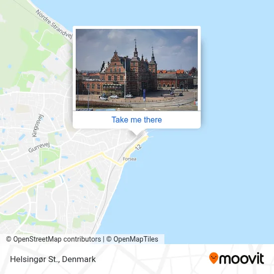 Helsingør St. map