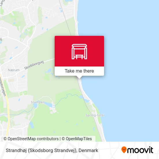 Strandhøj (Skodsborg Strandvej) map