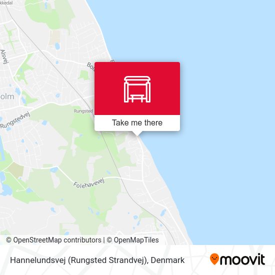 Hannelundsvej (Rungsted Strandvej) map