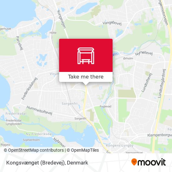 Kongsvænget (Bredevej) map