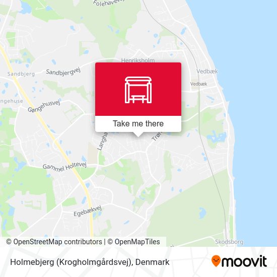 Holmebjerg (Krogholmgårdsvej) map