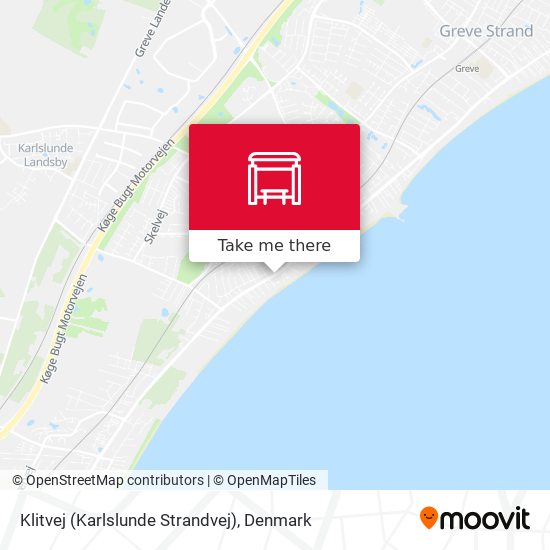 Klitvej (Karlslunde Strandvej) map