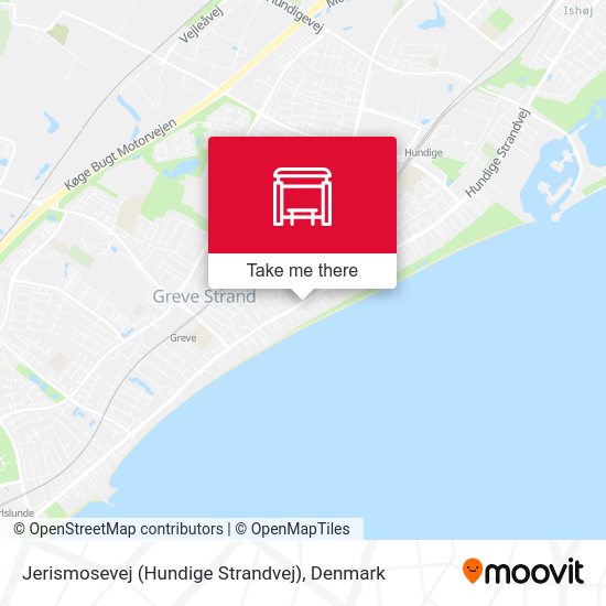 Jerismosevej (Hundige Strandvej) map