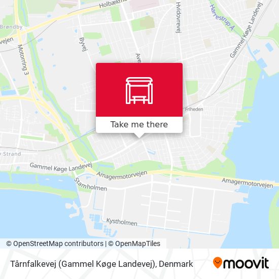 Tårnfalkevej (Gammel Køge Landevej) map