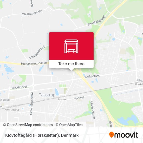 Klovtoftegård (Hørskætten) map