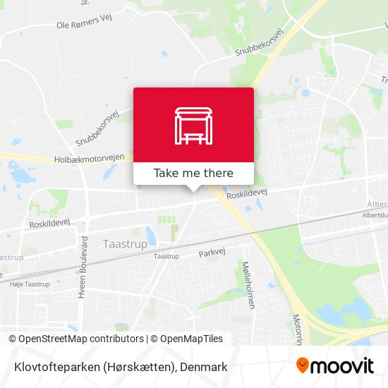 Klovtofteparken (Hørskætten) map