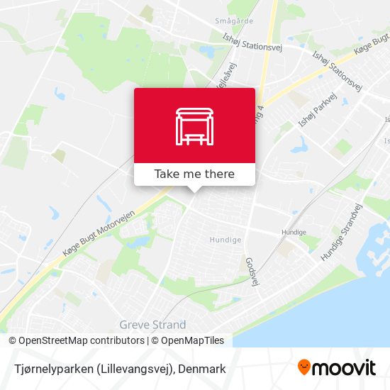 Tjørnelyparken (Lillevangsvej) map