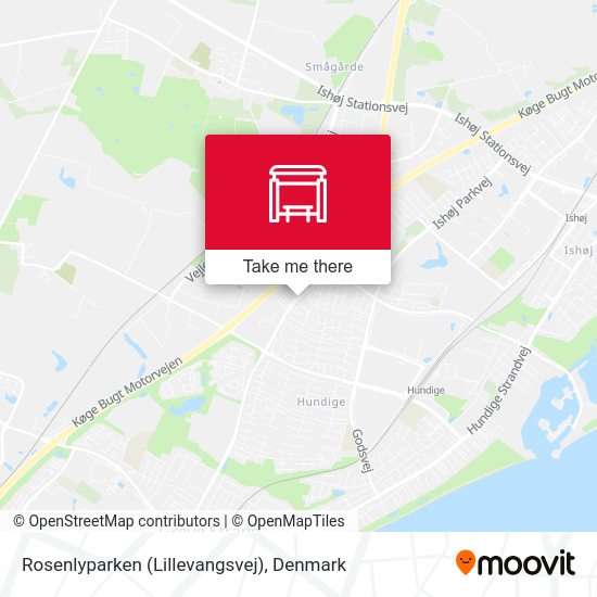 Rosenlyparken (Lillevangsvej) map