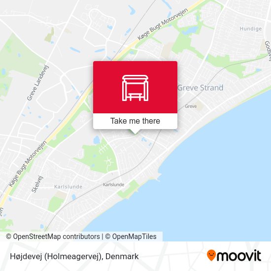 Højdevej (Holmeagervej) map