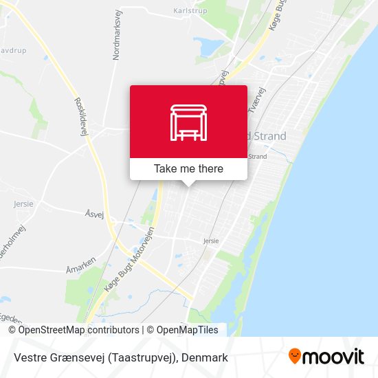 Vestre Grænsevej (Taastrupvej) map