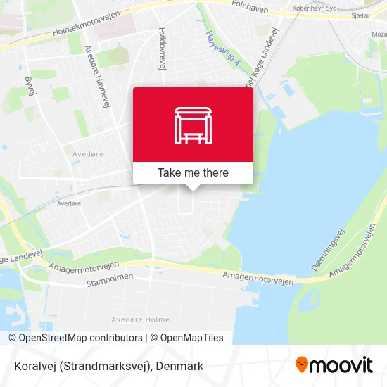 Koralvej (Strandmarksvej) map
