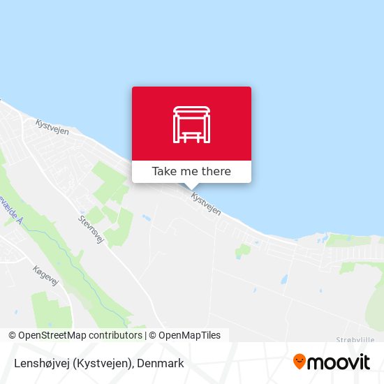 Lenshøjvej (Kystvejen) map
