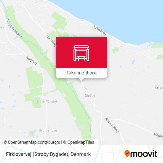 Firkløvervej (Strøby Bygade) map