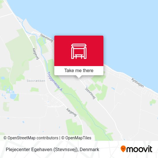 Plejecenter Egehaven (Stevnsvej) map