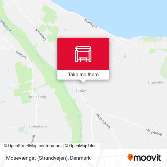 Mosevænget (Strandvejen) map