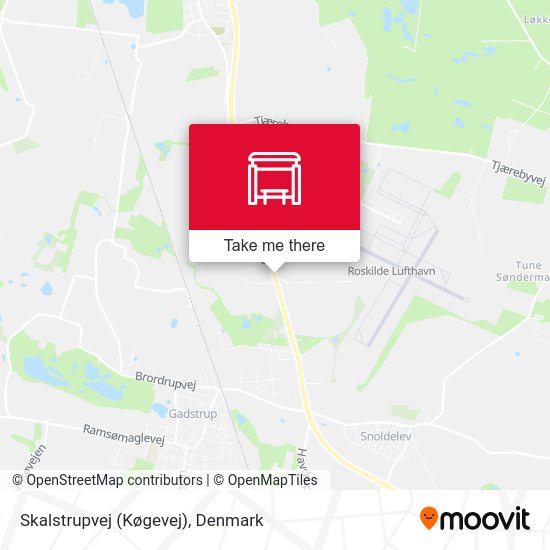Skalstrupvej (Køgevej) map