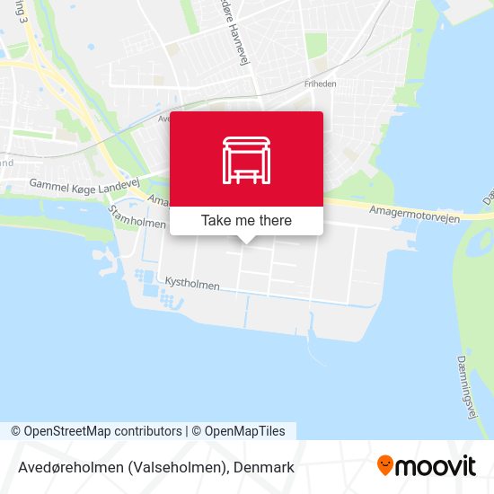Avedøreholmen (Valseholmen) map