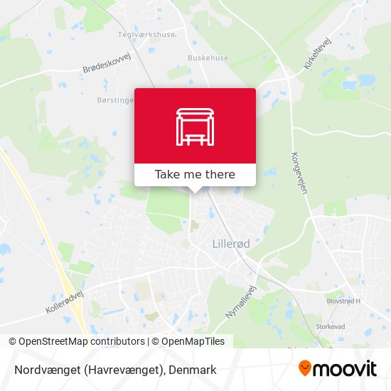Nordvænget (Havrevænget) map